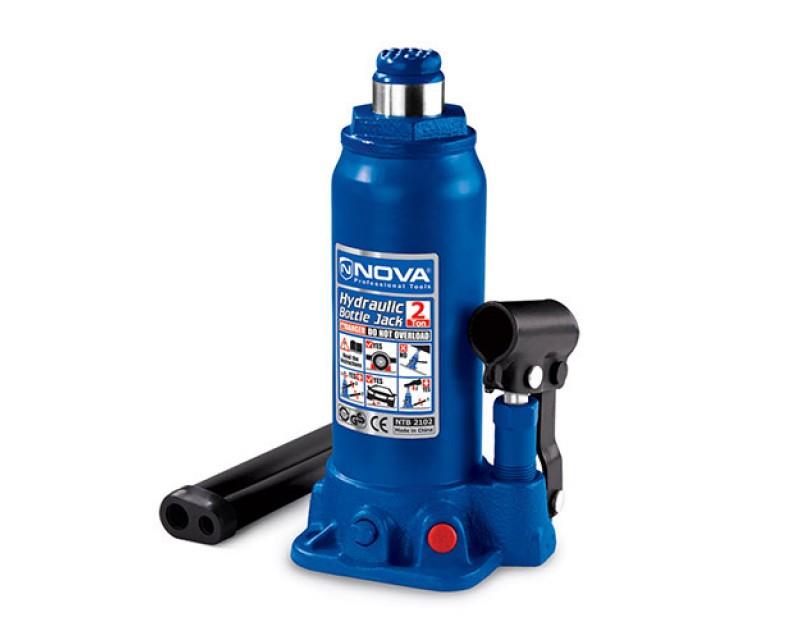 جک هیدرولیک 20 تنی نووا NTB-2120 Nova Hydraulic Bottle Jack 20 Ton NTB-2120